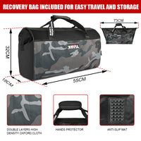 Thumbnail for X-BULL Recovery Kit 4X4 Off-Road Kinetic Rope Snatch Strap Winch Damper 4WD13PCS