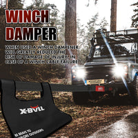 Thumbnail for X-BULL Recovery Kit 4X4 Off-Road Kinetic Rope Snatch Strap Winch Damper 4WD13PCS