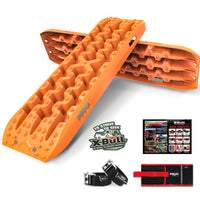 Thumbnail for X-BULL Recovery tracks Sand 4x4 4WD Snow Mud Car Vehicles ATV 2pcs Gen 3.0 - Orange