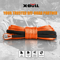 Thumbnail for X-BULL Winch Rope Dyneema Synthetic Rope 5.5mm x 13m Tow Recovery Offroad 4wd