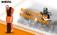 Thumbnail for X-BULL Winch Rope Dyneema Synthetic Rope 5.5mm x 13m Tow Recovery Offroad 4wd