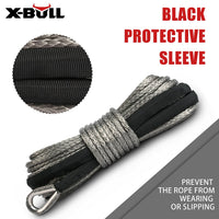 Thumbnail for X-BULL Winch Rope 5.5mm x 13m Dyneema Synthetic Rope Tow Recovery Offroad 4wd4x4