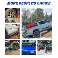 Thumbnail for X-BULL Recovery tracks 10T Sand Mud Snow 2 pairs Offroad 4WD 4x4 2pc 91cm Gen 2.0 - red