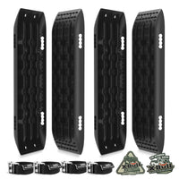 Thumbnail for X-BULL Recovery Tracks Sand Track Mud Snow 2 pairs Gen 2.0 Accessory 4WD 4X4 - Black