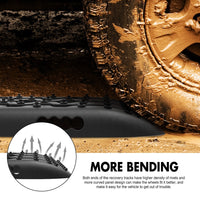 Thumbnail for X-BULL Recovery Tracks Sand Track Mud Snow 2 pairs Gen 2.0 Accessory 4WD 4X4 - Black