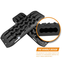 Thumbnail for X-BULL Recovery tracks Sand Trucks Offroad With 4PCS Mounting Pins 4WDGen 2.0 - Black