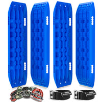 Thumbnail for X-BULL Recovery tracks Sand tracks 2 pairs Sand / Snow / Mud 10T 4WD Gen 2.0 - blue