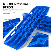 Thumbnail for X-BULL Recovery tracks Sand tracks 2 pairs Sand / Snow / Mud 10T 4WD Gen 2.0 - blue