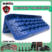 Thumbnail for X-BULL Recovery tracks Sand Trucks Offroad With 4PCS Mounting Pins 4WDGen 2.0 - blue