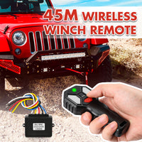 Thumbnail for X-BULL 2x Wireless Winch Remote Control 12 Volt Handset Switch 150ft 4WD