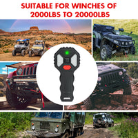 Thumbnail for X-BULL 2x Wireless Winch Remote Control 12 Volt Handset Switch 150ft 4WD