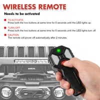 Thumbnail for X-BULL 2x Wireless Winch Remote Control 12 Volt Handset Switch 150ft 4WD