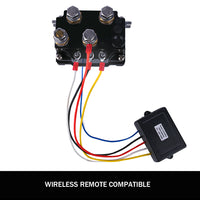 Thumbnail for X-BULL Winch Solenoid Relay Wiring Controller 500A 12V and 150ft Wireless Remote 4T Block Pulley