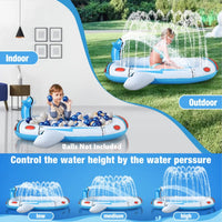 Thumbnail for Inflatable Sprinkler Pool for Kids - Spaceship