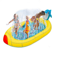 Thumbnail for Inflatable Sprinkler Pool for Kids - Submarine