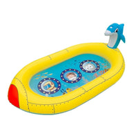 Thumbnail for Inflatable Sprinkler Pool for Kids - Submarine