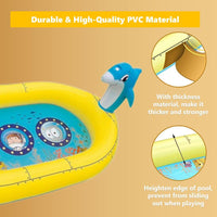 Thumbnail for Inflatable Sprinkler Pool for Kids - Submarine