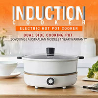 Thumbnail for Joyoung IH Induction Cooker with Hot Pot C21-CL01, 300W-2100W Adjustable Power Supply, Separated Pot and Stove