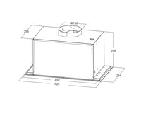 Thumbnail for Undermount Rangehood 52cm