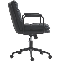 Thumbnail for Faux Leather Office Chair -Black