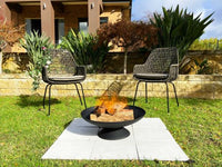 Thumbnail for Black Lassen Cast Iron Fire Pit