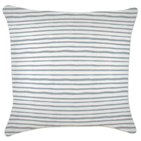 Thumbnail for Cushion Cover-With Piping-Paint Stripes Smoke-60cm x 60cm