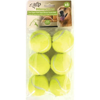 Thumbnail for 6 Pack Extra Bouncy Dog Fetch Balls AFP Hyper Maxi Super Bounce Tennis Ball Toy