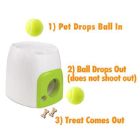 Thumbnail for Fetch N Treat Dog Toy - Interactive Ball Roll and Reward Pet Play - All For Paws