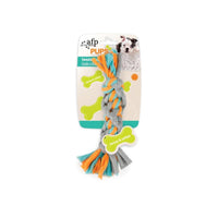 Thumbnail for Puppy Chew Rope Toy - Dog Knotted Braided Rag Cotton Jersey Teething Play AFP