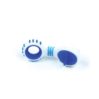 Thumbnail for Dog Dental Rattle - Blue Puppy Teething + Cleaning Gums Rubber Ridges Chew