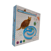 Thumbnail for Interactive Cat Track Circle with LED  Sound Light Rolling Ball - Chase Play Toy