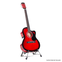 Thumbnail for Karrera Acoustic Cutaway 40in Guitar - Red