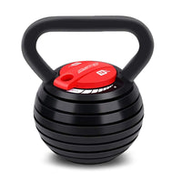 Thumbnail for Powertrain Adjustable Kettle Bell Weights Dumbbell 18kg