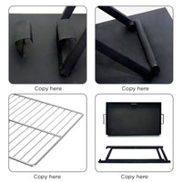 Thumbnail for Wallaroo Charcoal BBQ Grill - Adjustable Height