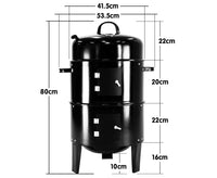 Thumbnail for Wallaroo 3-in-1 Charcoal BBQ Smoker