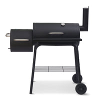 Thumbnail for Wallaroo 2-in-1 Outdoor Barbecue Grill & Offset Smoker