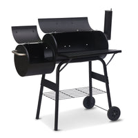 Thumbnail for Wallaroo 2-in-1 Outdoor Barbecue Grill & Offset Smoker