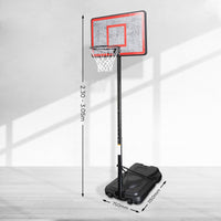 Thumbnail for Kahuna Height-Adjustable Basketball Hoop Backboard Portable Stand