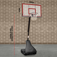 Thumbnail for Kahuna Portable Basketball Ring Stand w/ Adjustable Height Ball Holder