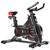 Thumbnail for Powertrain IS-500 Heavy-Duty Exercise Spin Bike Electroplated - Black