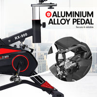 Thumbnail for Powertrain RX-900 Exercise Spin Bike Cardio Cycling - Red