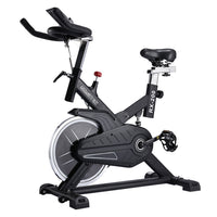 Thumbnail for Powertrain RX-200 Exercise Spin Bike Cardio Cycling - Black