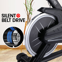 Thumbnail for Powertrain RX-200 Exercise Spin Bike Cardio Cycling - Black