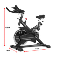 Thumbnail for Powertrain RX-200 Exercise Spin Bike Cardio Cycling - Black