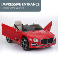 Thumbnail for Kahuna Bentley Exp 12 Speed 6E Licensed Kids Ride On Electric Car Remote Control - Red