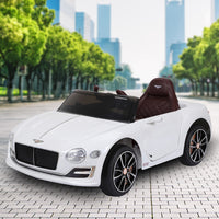 Thumbnail for Kahuna Bentley Exp 12 Speed 6E Licensed Kids Ride On Electric Car Remote Control - White