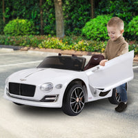 Thumbnail for Kahuna Bentley Exp 12 Speed 6E Licensed Kids Ride On Electric Car Remote Control - White