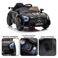 Thumbnail for Kahuna Mercedes Benz Licensed Kids Electric Ride On Car Remote Control - Black