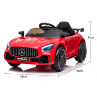 Thumbnail for Kahuna Mercedes Benz Licensed Kids Electric Ride On Car Remote Control - Red