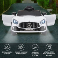 Thumbnail for Kahuna Mercedes Benz Licensed Kids Electric Ride On Car Remote Control - White